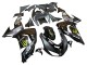 Descuento Carenados Moto Kawasaki ZX10R 2006-2007 - Gris Amarillo Negro Brillante Monstruo Elf