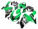 Descuento Kits Carenado Moto Kawasaki ZX10R 2006-2007 - Verde Blanco Negro