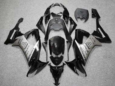 Descuento Carenados Moto Kawasaki ZX10R 2006-2007 - Negro Mate Gris Motul