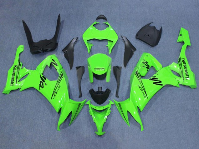 Descuento Carenado Moto Kawasaki ZX10R 2008-2010 - Verde Negro