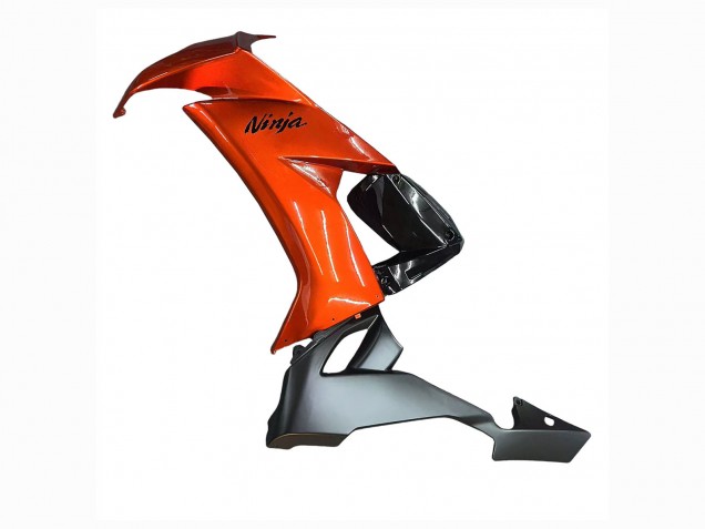 Descuento Carenados Moto Kawasaki ZX10R 2008-2010 - Burnt Naranja Negro