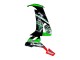 Descuento Carenados Moto Kawasaki ZX10R 2008-2010 - Verde Blanco Rojo Negro Monstruo Elf 66