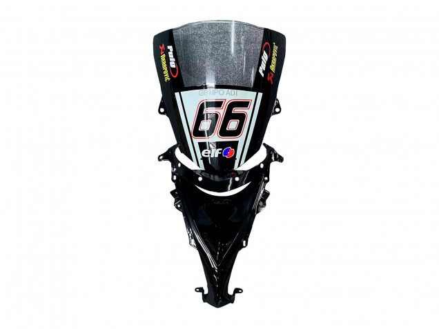 Descuento Carenados Moto Kawasaki ZX10R 2008-2010 - Verde Blanco Rojo Negro Monstruo Elf 66