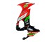 Descuento Carenados Moto Kawasaki ZX10R 2008-2010 - Rojo Verde Negro