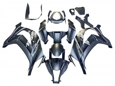 Descuento Carenados Moto Kawasaki ZX10R 2011-2015 - Gris Mate Blanco Verde
