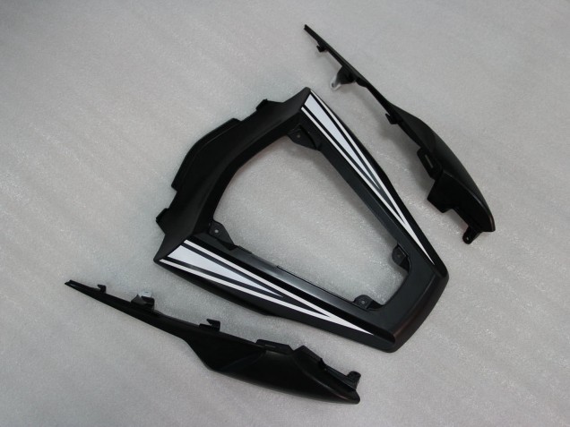 Descuento Carenados Moto Kawasaki ZX10R 2011-2015 - Negro Brillante Blanco Elf Nieve Calcomanía