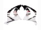 Descuento Carenados Moto Kawasaki ZX10R 2011-2015 - Blanco Negro Brillante Negro Mate Rojo