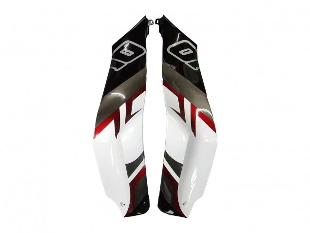 Descuento Carenados Moto Kawasaki ZX10R 2011-2015 - Blanco Negro Brillante Negro Mate Rojo