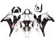 Descuento Carenados Moto Kawasaki ZX10R 2011-2015 - Blanco Negro Brillante Negro Mate Rojo