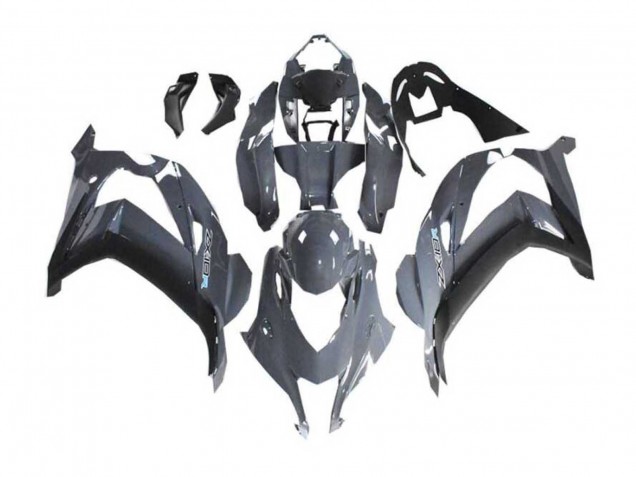 Descuento Carenados Moto Kawasaki ZX10R 2016-2020 - Nardo Gris Negro