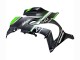 Descuento Carenados Moto Kawasaki ZX10R 2016-2020 - Negro Mate Verde Blanco Ninja