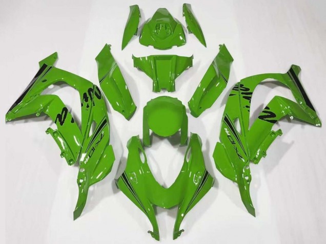 Descuento Carenado Moto Kawasaki ZX10R 2016-2020 - Verde Negro