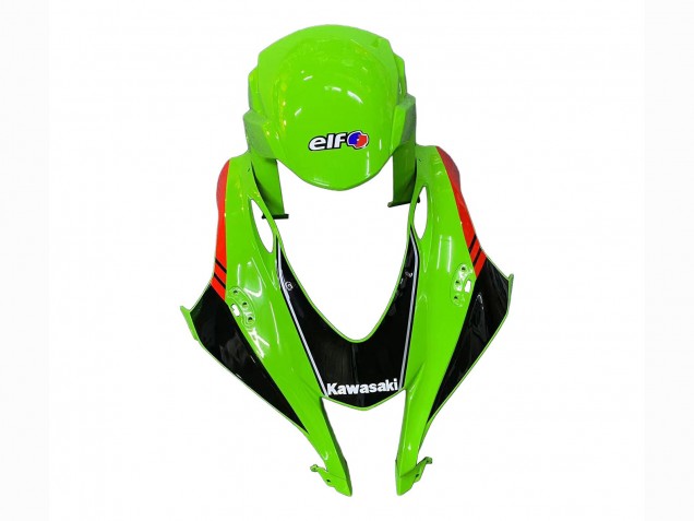 Descuento Carenados Moto Kawasaki ZX10R 2016-2020 - Verde Rojo Gris
