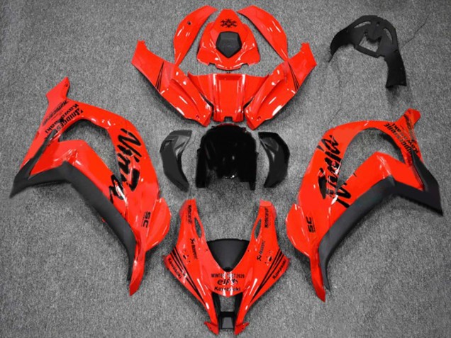 Descuento Carenados Moto Kawasaki ZX10R 2016-2020 - Rojo Negro