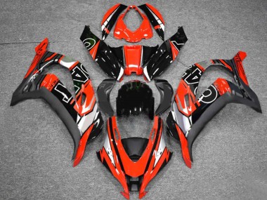 Descuento Carenados Moto Kawasaki ZX10R 2016-2020 - Rojo Plata Negro Brillante