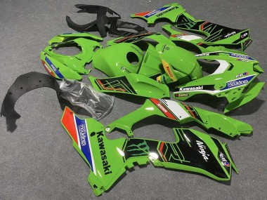 Descuento Carenados Moto Kawasaki ZX10R 2021-2025 - Verde Blanco Azul Negro Rojo Showr Elf Mouldings Monstruo