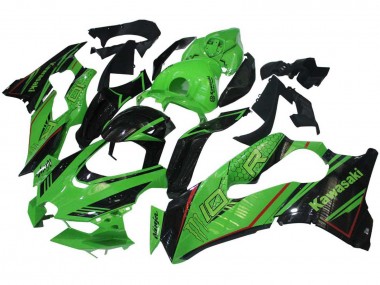 Descuento Carenados Moto Kawasaki ZX10R 2021-2025 - Verde Negro Brillante