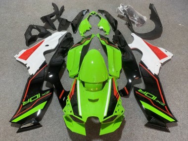 Descuento Carenados Moto Kawasaki ZX10R 2021-2025 - Verde Negro Naranja Blanco