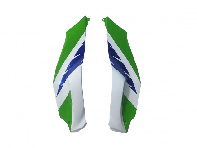 Descuento Carenados Moto Kawasaki ZX10R 2021-2025 - Blanco Verde Azul Negro