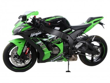 Descuento Carenados Moto Kawasaki ZX10R 2021-2025 - Verde Negro Plata