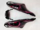 Descuento Carenados Moto Kawasaki ZX14R ZZR1400 2006-2011 - Negro Brillante Rojo Rosa Llama