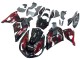 Descuento Kits Carenado Moto Kawasaki ZX14R ZZR1400 2006-2011 - Negro Brillante Rojo Llama