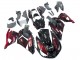 Descuento Kits Carenado Moto Kawasaki ZX14R ZZR1400 2006-2011 - Negro Brillante Rojo Llama