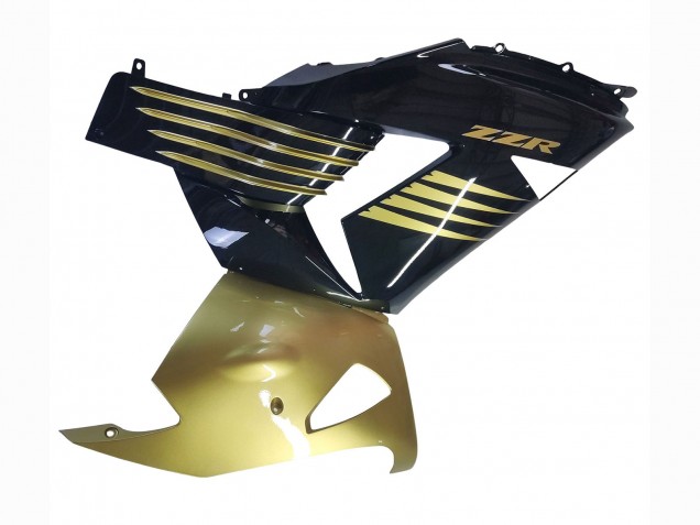 Descuento Carenados Moto Kawasaki ZX14R ZZR1400 2006-2011 - Oro Negro