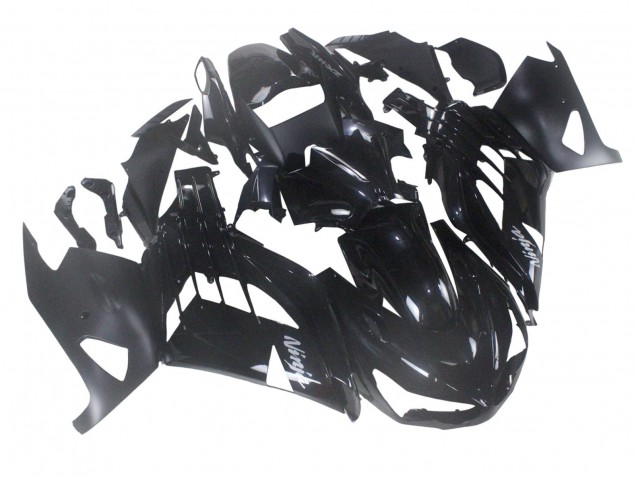 Descuento Carenado Moto Kawasaki ZX14R ZZR1400 2012-2024 - Negro Brillante Negro Mate Blanco Ninja