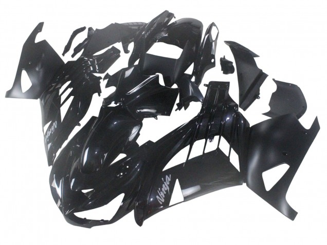 Descuento Carenado Moto Kawasaki ZX14R ZZR1400 2012-2024 - Negro Brillante Negro Mate Blanco Ninja
