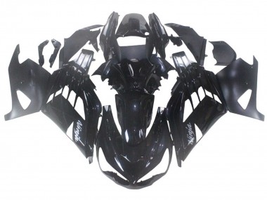 Descuento Carenado Moto Kawasaki ZX14R ZZR1400 2012-2024 - Negro Brillante Negro Mate Blanco Ninja