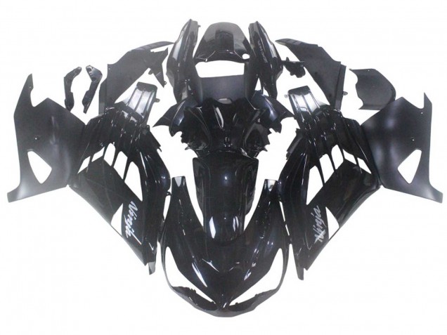 Descuento Carenado Moto Kawasaki ZX14R ZZR1400 2012-2024 - Negro Brillante Negro Mate Blanco Ninja