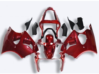 Descuento Carenados Moto Kawasaki ZX6R 2000-2002 - Rojo