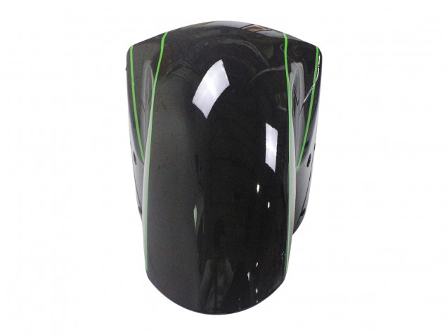 Descuento Carenados Moto Kawasaki ZX14R ZZR1400 2012-2024 - Verde Negro Brillante Raya