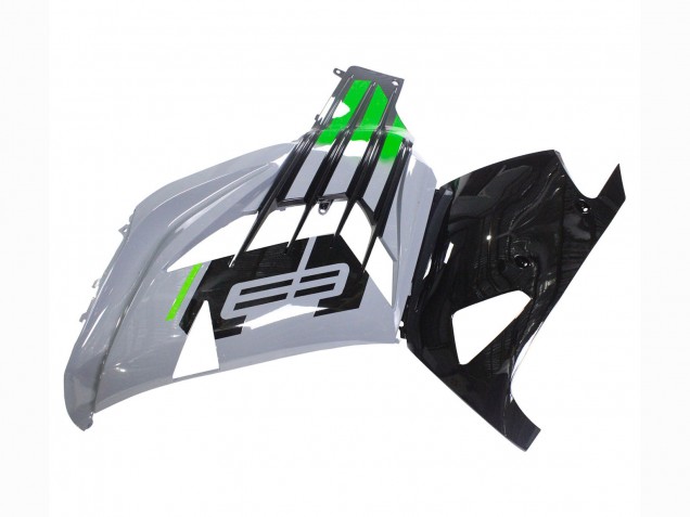 Descuento Carenados Moto Kawasaki ZX14R ZZR1400 2012-2024 - Gris Verde Negro