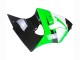 Descuento Carenados Moto Kawasaki ZX6R 1998-1999 - Verde Blanco Negro Brillante