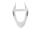 Descuento Carenados Moto Kawasaki ZX6R 2003-2004 - Blanco Negro Calcomanías