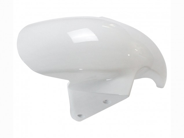 Descuento Carenados Moto Kawasaki ZX6R 2003-2004 - Blanco Negro Calcomanías