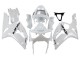 Descuento Carenados Moto Kawasaki ZX6R 2003-2004 - Blanco Negro Calcomanías