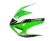 Descuento Carenados Moto Kawasaki ZX6R 2005-2006 - Verde Rojo Negro Elf 66