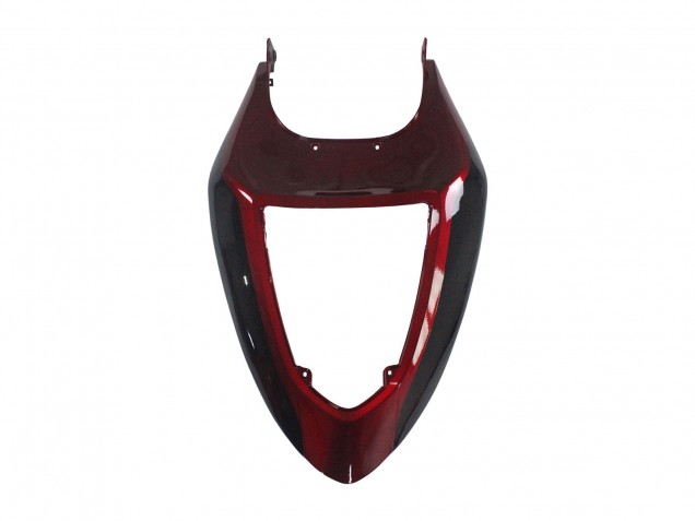 Descuento Carenado Moto Kawasaki ZX6R 2005-2006 - Rojo Negro Brillante