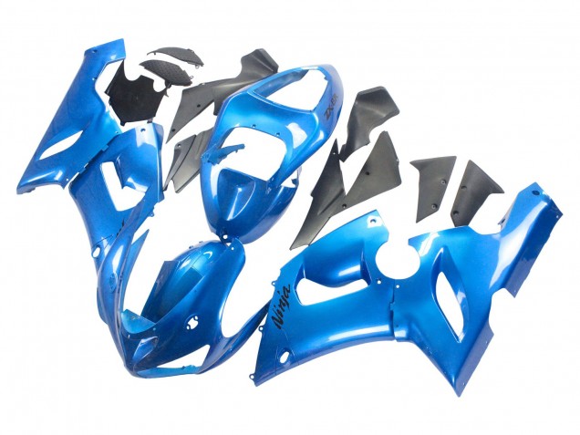 Descuento Carenados Moto Kawasaki ZX6R 2005-2006 - Azul Brillante