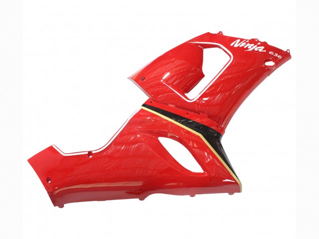 Descuento Carenados Moto Kawasaki ZX6R 2005-2006 - Rojo Amarillo Negro
