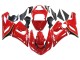 Descuento Carenados Moto Kawasaki ZX6R 2005-2006 - Rojo Amarillo Negro
