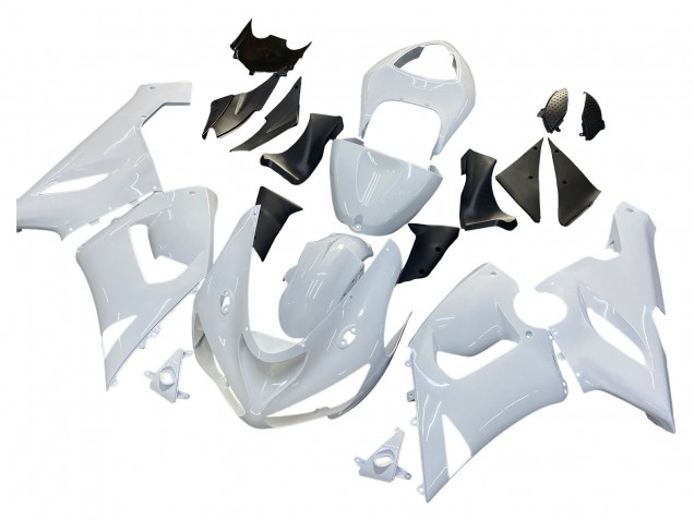 Descuento Carenados Moto Kawasaki ZX6R 2005-2006 - Blanco