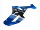Descuento Carenados Moto Kawasaki ZX6R 2007-2008 - Negro Azul Elf