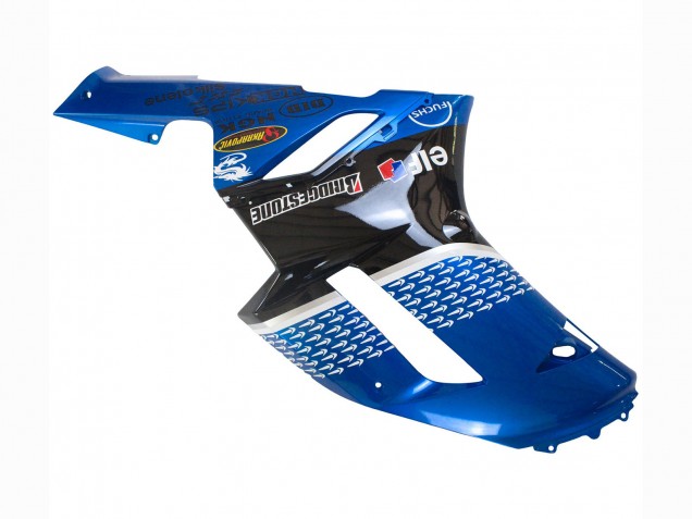 Descuento Carenados Moto Kawasaki ZX6R 2007-2008 - Negro Azul Elf