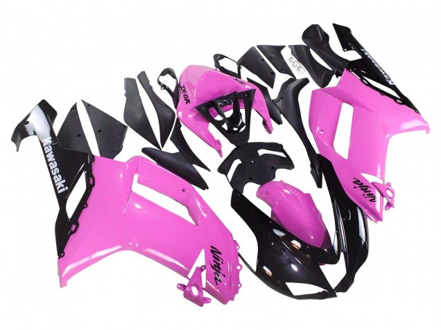 Descuento Carenados Moto Kawasaki ZX6R 2007-2008 - Negro Rosa Ninja