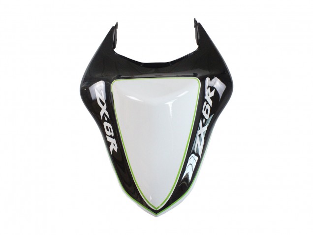 Descuento Carenados Moto Kawasaki ZX6R 2007-2008 - Negro Blanco Ninja