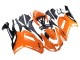 Descuento Carenados Moto Kawasaki ZX6R 2007-2008 - Naranja Negro Ninja